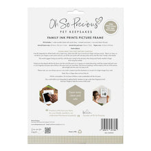 Load image into Gallery viewer, Framed Family Finger/Paw Print Frame With Ink Kit