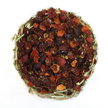Load image into Gallery viewer, Burgess Forage & Feast Hay Bale with Rose Hip