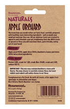 Load image into Gallery viewer, Naturals Apple Orchard label rear with product info.