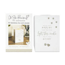 Load image into Gallery viewer, Pet Memorial Tea Light Holder

