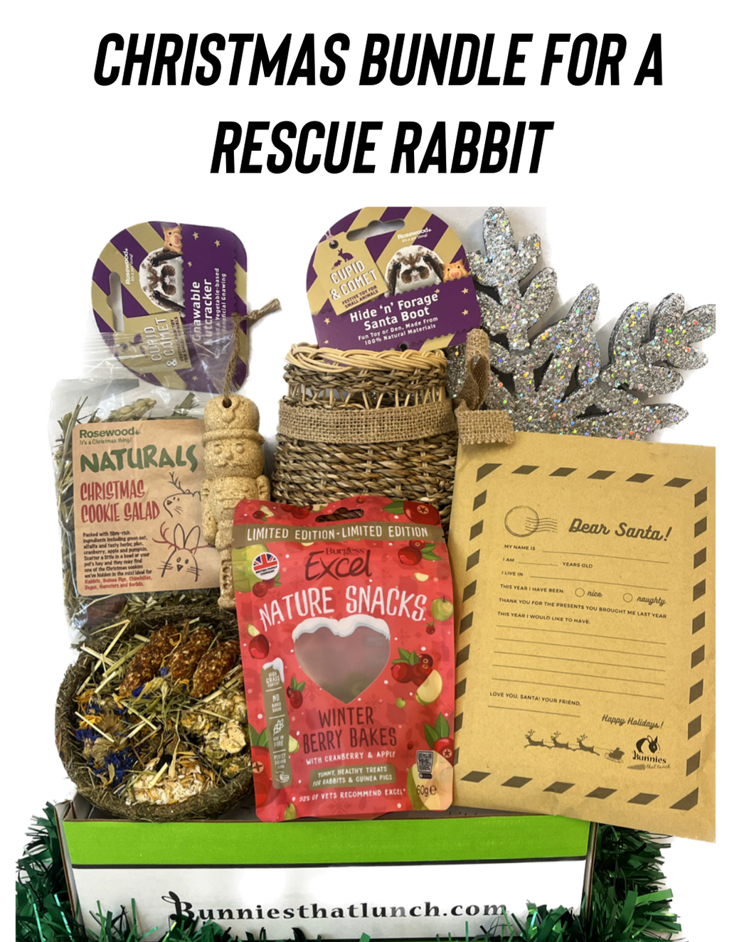 Christmas Bundle for a Rescue Bunny