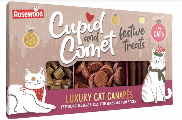 Cat Christmas Cat Canapes