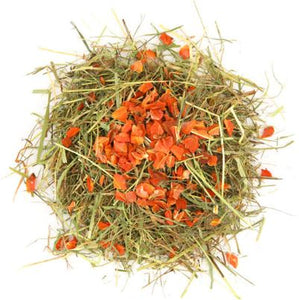 Timothy Rich Hay with Carrots