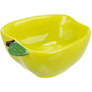 Apple Shaped Ceramic Bowl