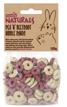 Naturals Pea 'n' Beetroot Nibble Rings