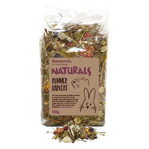 Dried herbs, fruits, vegetables and edible flowers in a labelled clear plastic bag,