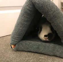 Load image into Gallery viewer, Rabbit in Carrot Snuggle and Sleep Tunnel
