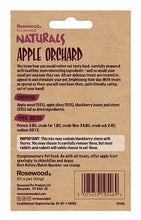 Load image into Gallery viewer, Naturals Apple Orchard label rear with product info.
